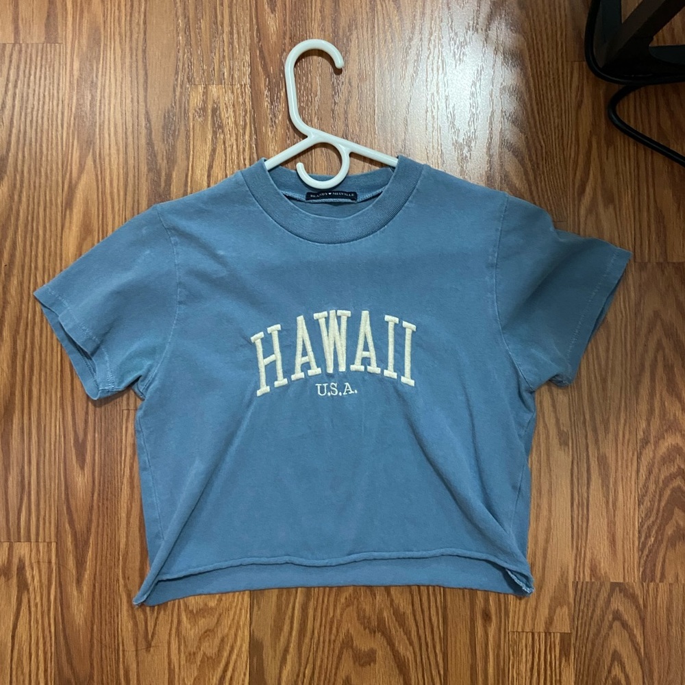 Brandy Melville Helen Hawaii USA Blue Top